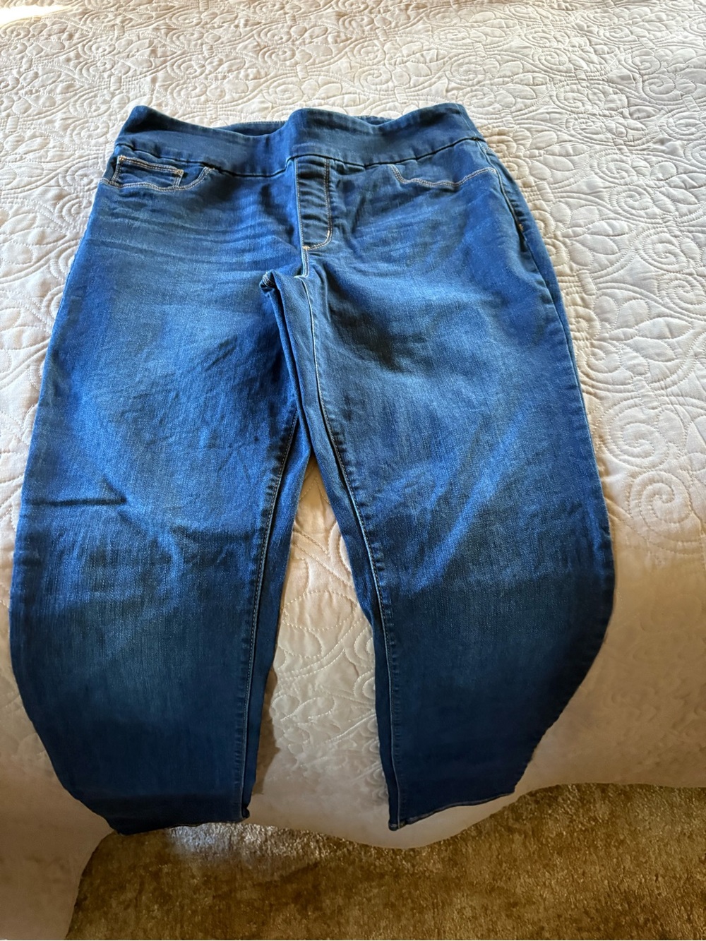 Chico's Indigo Stretch Jeggings